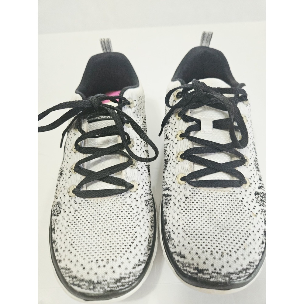 Skechers Flex Advantage Skech-Knit Memory Foam Gray Athletic Shoes Women's 7 - Picture 2 of 8